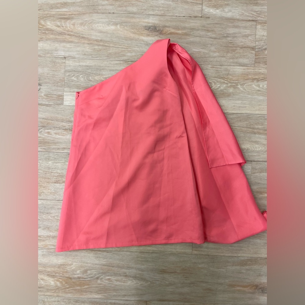 Thayer coral one shoulder dress from Shopbop size XS